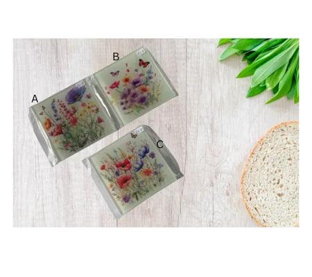 Floral - Glass Coaster