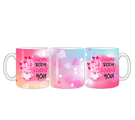 Personalised Mug UK - Gnome body loves you