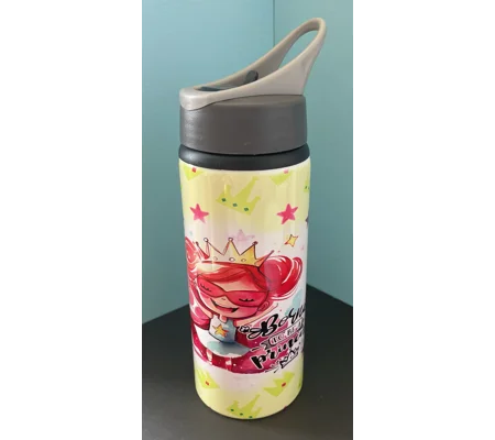 Personalised Drink Bottle UK - Born to be a Princess