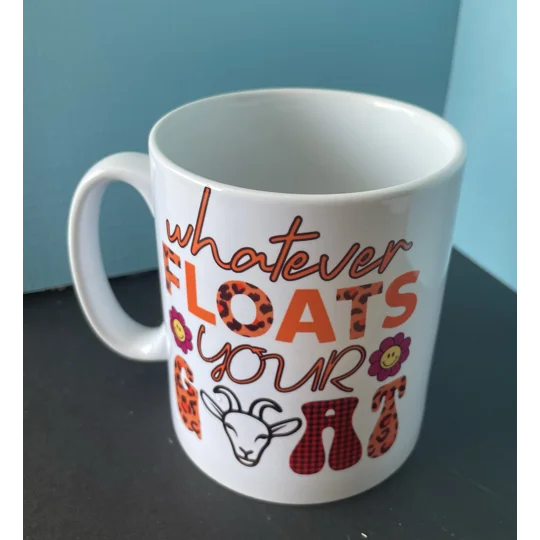 Introducing our adorable 11oz ceramic mug featuring a cute goat , this product is perfect for all the goat lovers out there