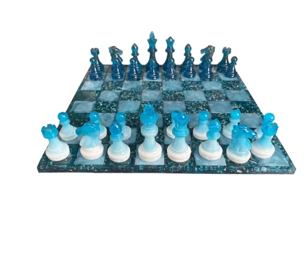 Resin Chess Set UK | Handmade Epoxy Resin | Made to Order