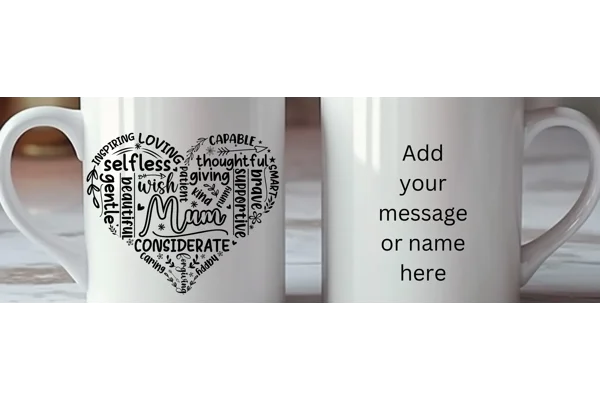 What to Put on a Personalised Mug for Mum | Thirsty Crafts