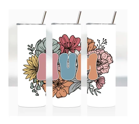 Tumbler Cup UK- Mum - Retro