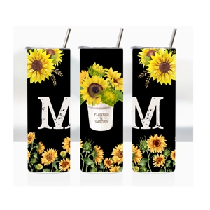 Mum with Sunflowers Mum with Sunflowers