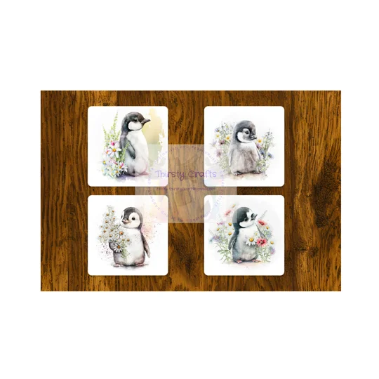 Introducing our adorable set of four penguin-themed cards, perfect for any occasion! These charming cards feature four unique designs, each showcasing the cutest penguins you've ever seen