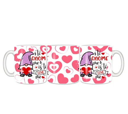 Personalised Mug UK - To gnome me is to love me