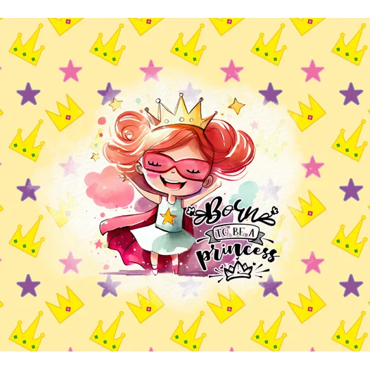 Personalised Drink Bottle UK - Born to be a Princess