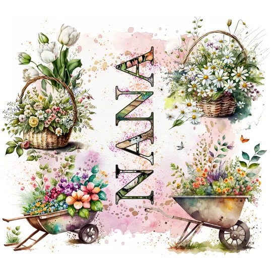 Tumbler Cup UK - Grandma - Blooming Heritage