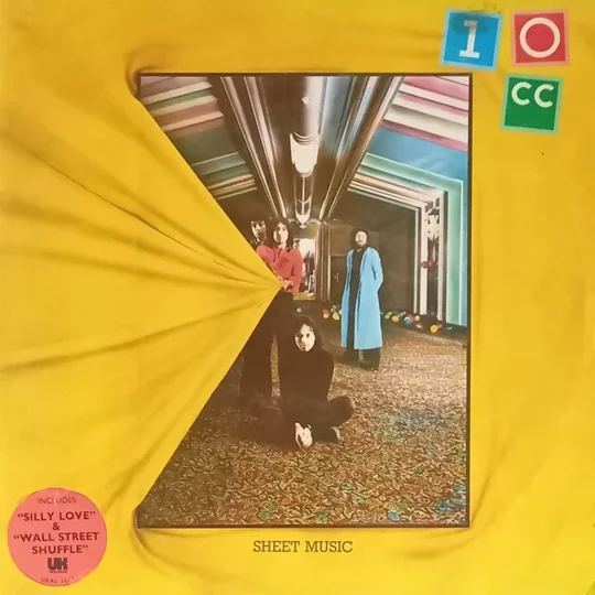 10CC - Sheet Music front cover