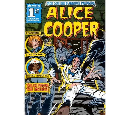 Alice Cooper Comic T-Shirt