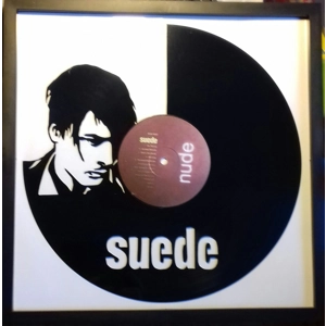 Suede Art on Vinyl Record Artwork