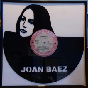 Joan Baez Record Artwork Portrait Wall Decoration
