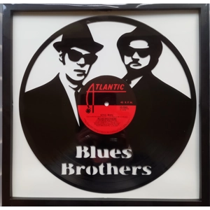 Blues Brothers Record Portrait Wall Decoration