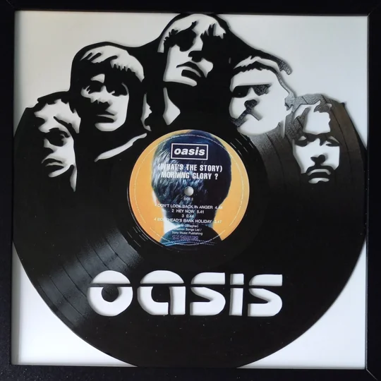 Oasis Record Vinyl Artwork Wall Decoration original photo
