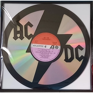 AC/DC Record Vinyl Logo Wall Decoration