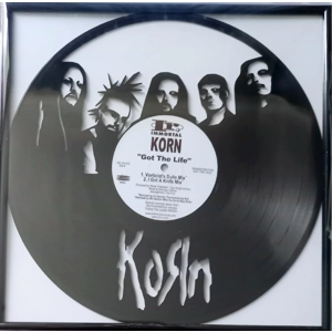 Korn Band Portrait on Vinyl Wall Decoration