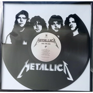 Metallica Band Record Portrait Wall Decoration