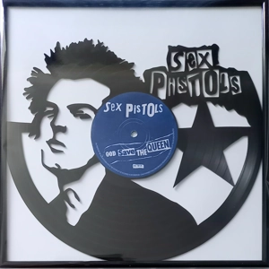 Sex Pistols Record Portrait Artwork