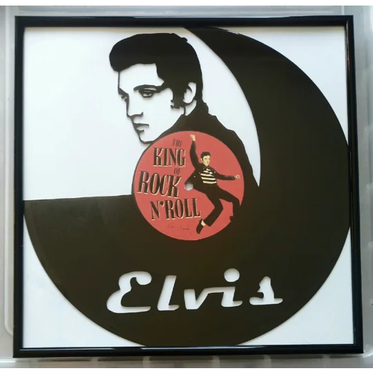Elvis Presley Art On Vinyl Wall Decoration original photo