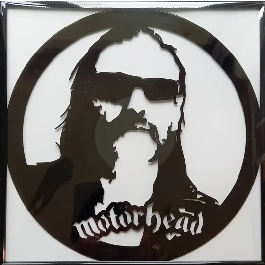 Motorhead Lemmy Record Wall Decoration Portrait original photo