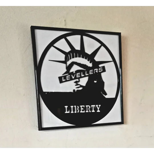 Levellers Record Wall Decoration Artwork original photo on the wall