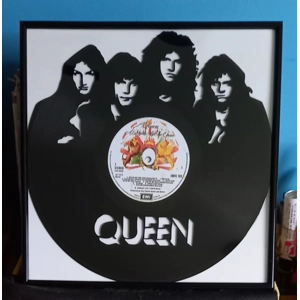Queen Band Portrait Vinyl Artwork Cut-out