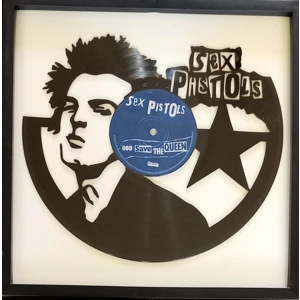Sex Pistols Record Portrait Artwork