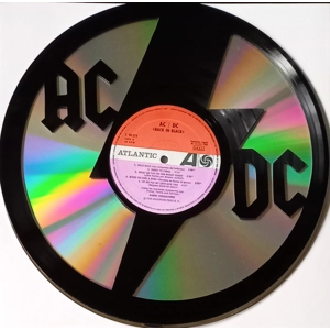AC/DC Record Vinyl Logo Wall Decoration