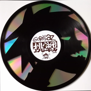 Gorillaz Band Logo Vinyl Artwork Wall Decoration