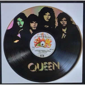 Queen Band Portrait Vinyl Artwork Cut-out