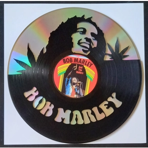 Bob Marley Record Portrait Wall Decoration