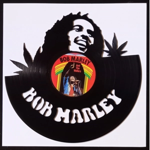 Bob Marley Record Portrait Wall Decoration