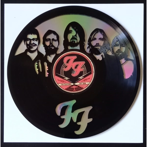Foo Fighters Band Portrait Vinyl Wall Decoration