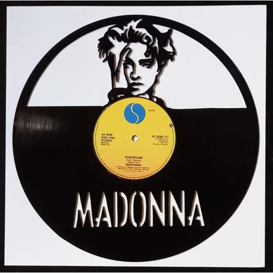 Madonna Art on Vinyl Wall Decoration Portrait original photo