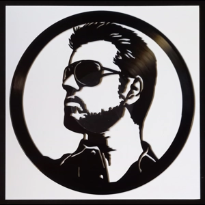 George Michael Framed Wall Decoration