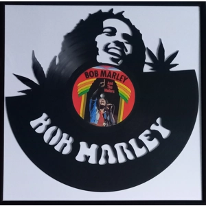 Bob Marley Record Portrait Wall Decoration