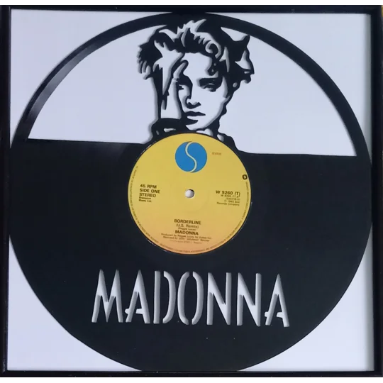 Madonna Art on Vinyl Wall Decoration Portrait original photo