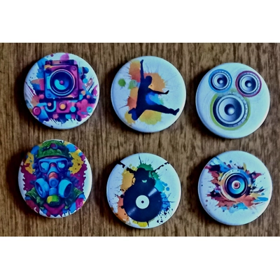 Festival Button Badges ..