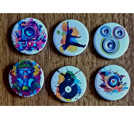 Festival Button Badges 002