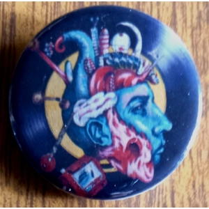 Vinyl Girl Button Badges 004