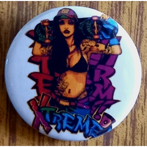 Goth Button Badges 006