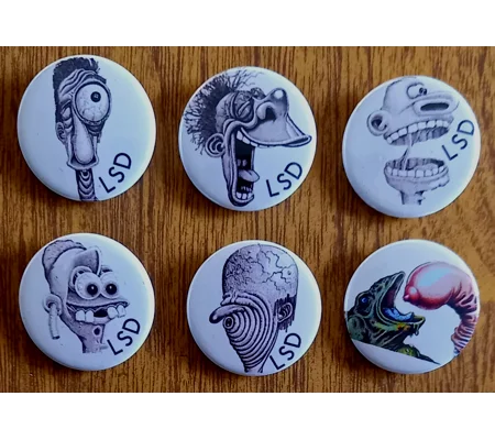 Micro Button Badges 007