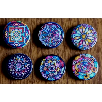 Mandala Pin Badges 009