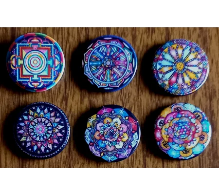 Mandala Pin Badges 009