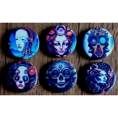 Game & Fantasy Badges 010
