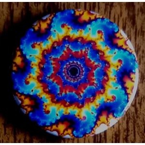 Fractal Button Badges 011