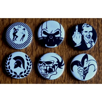 Ska Pin Badges 017