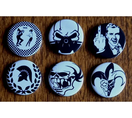 Ska Pin Badges 017