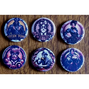 SteamPunk Badges 019