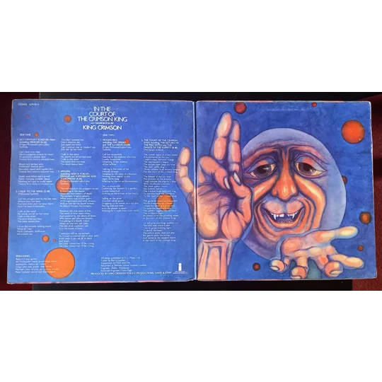 King Crimson - In the Court of the Crimson King Gatefold sleeve